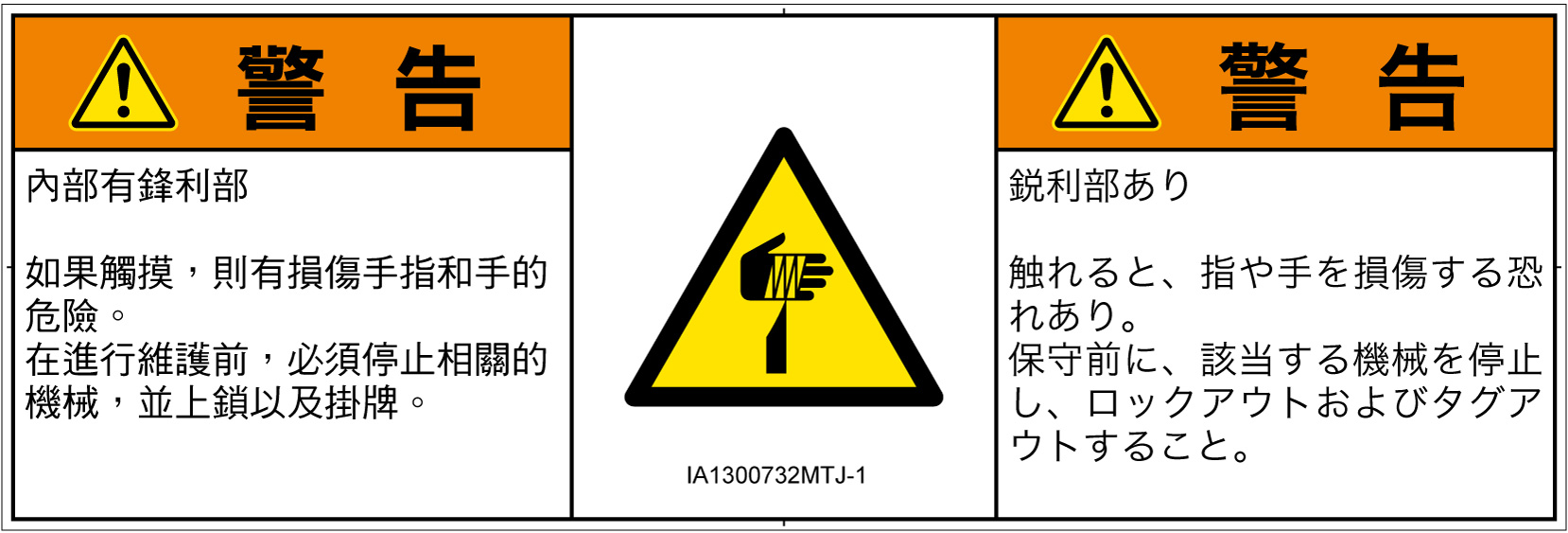 IA1300732　切傷