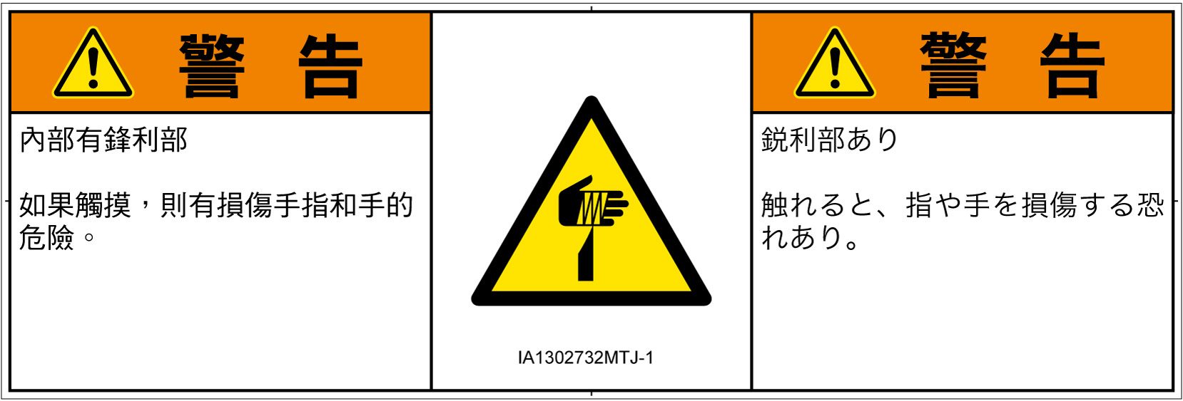 IA1302732　切傷