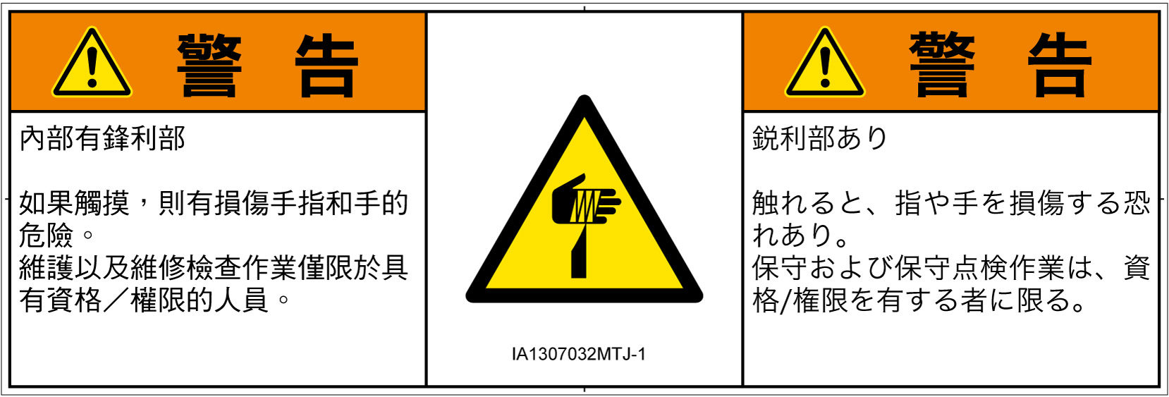IA1307032　切傷