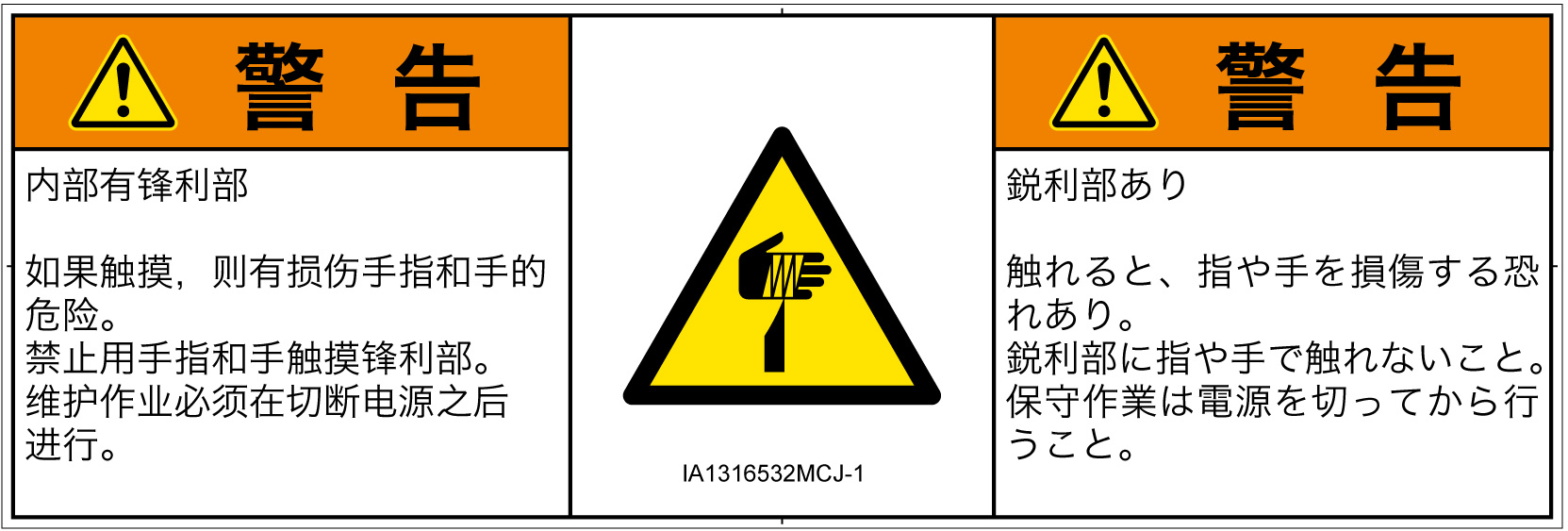 IA1316532　切傷