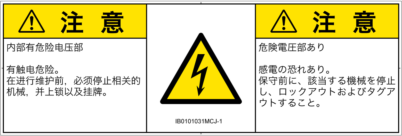 IB0101031　感電