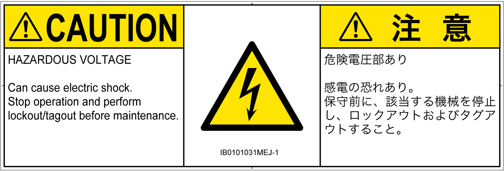 IB0101031　感電