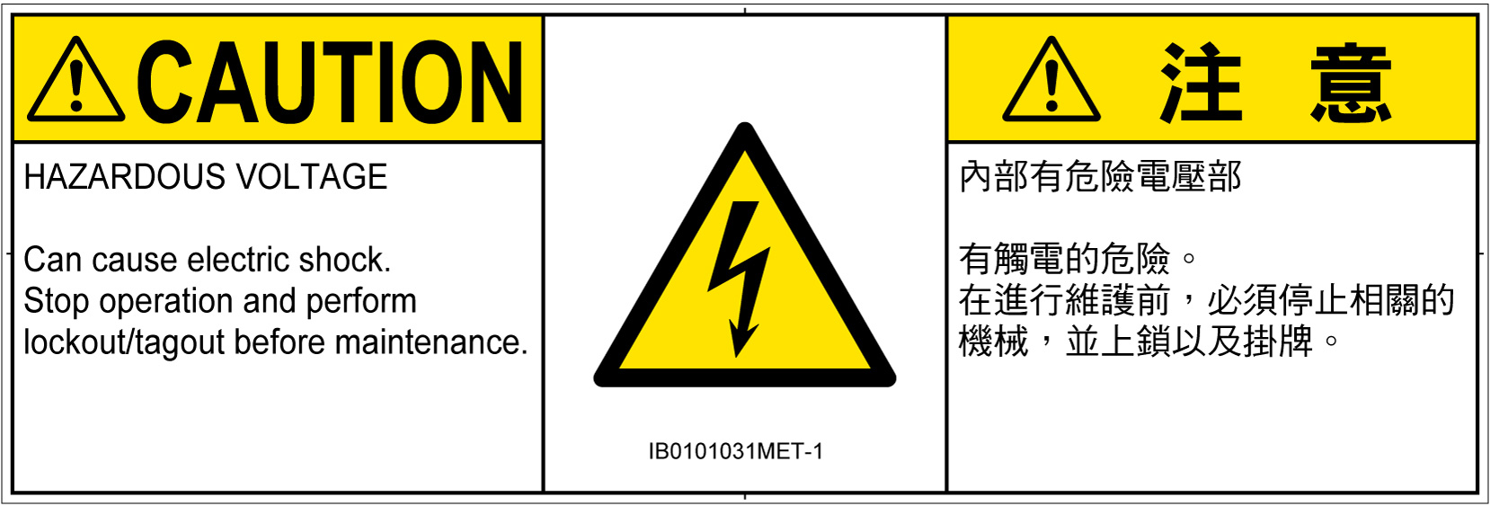 IB0101031　感電