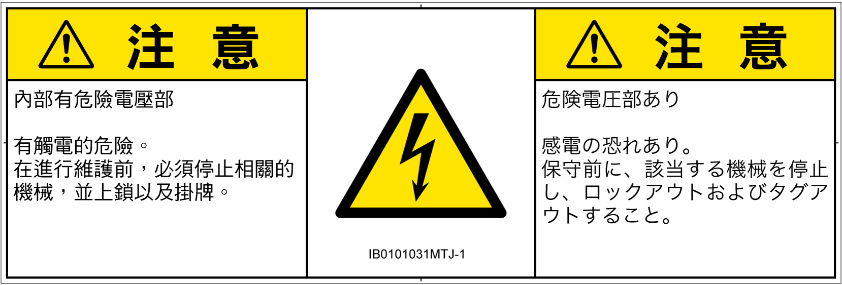 IB0101031　感電