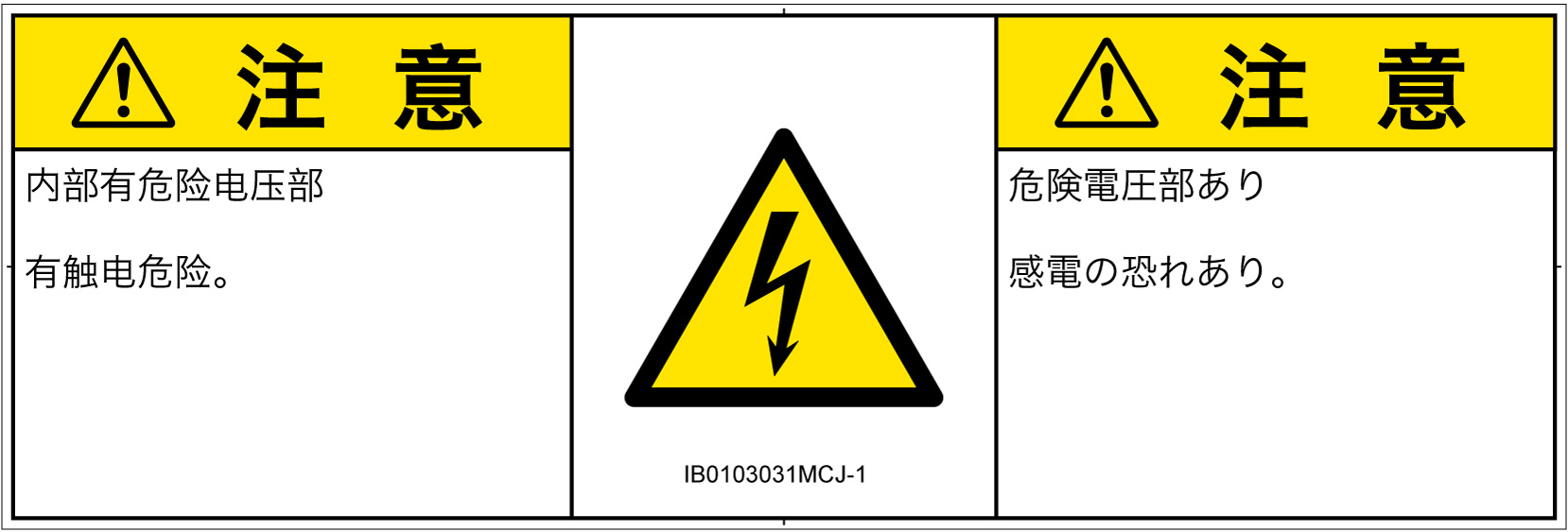 IB0103031　感電
