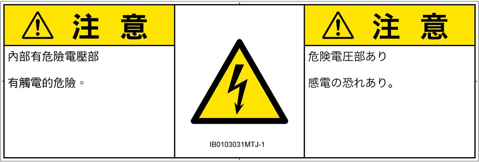 IB0103031　感電