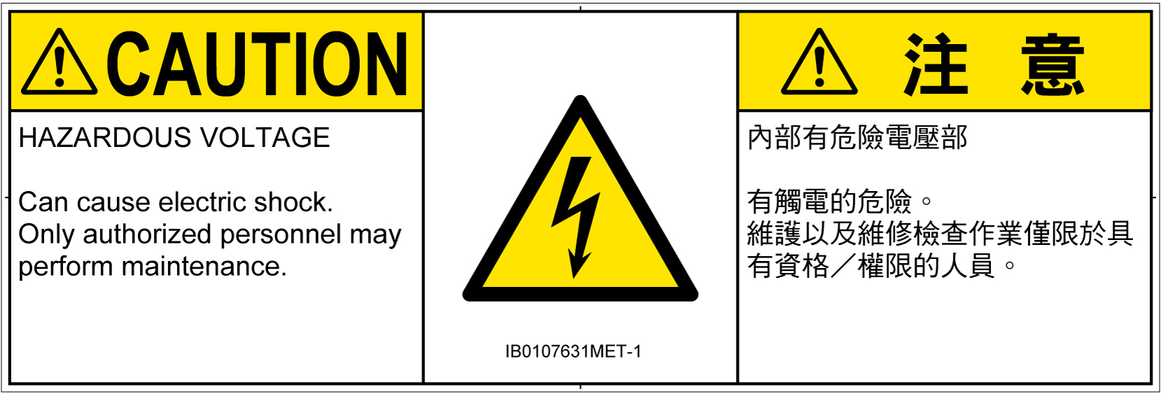 IB0107631　感電