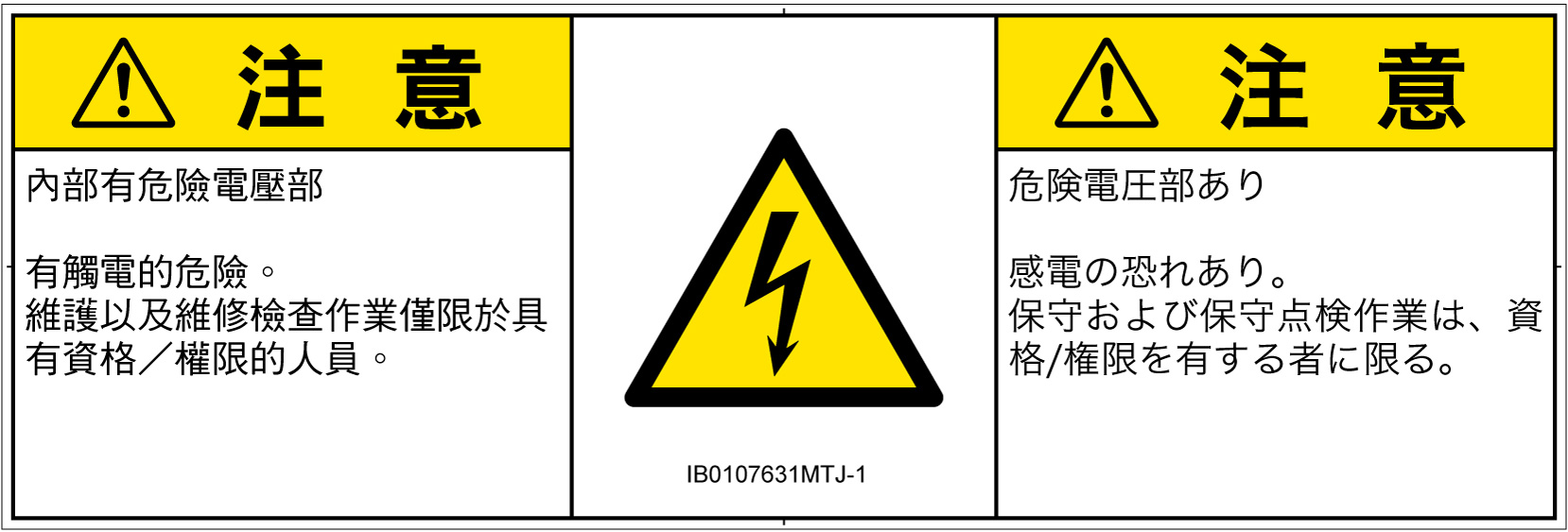 IB0107631　感電