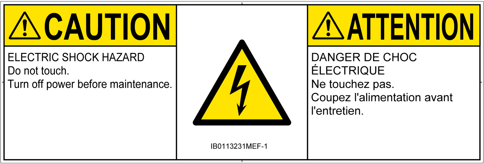 IB0113231　感電