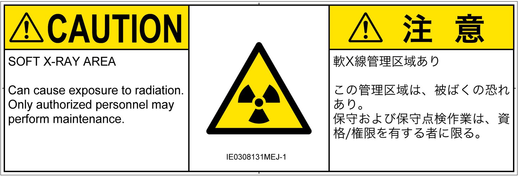 IE0308131　放射性物質/電離放射線