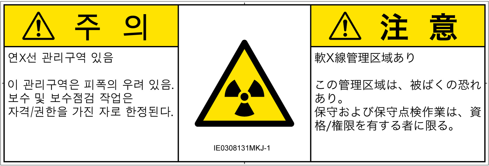IE0308131　放射性物質/電離放射線