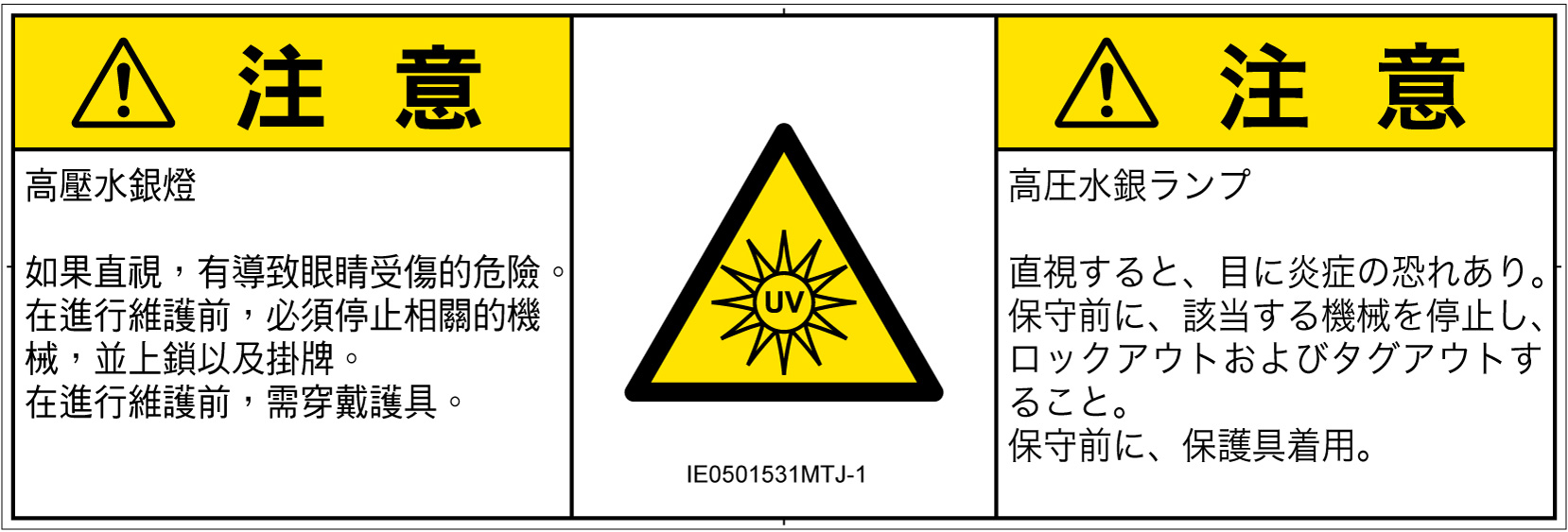 IE0501531　紫外線