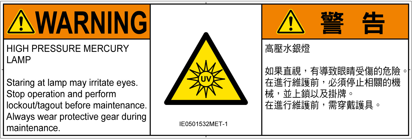IE0501532　紫外線