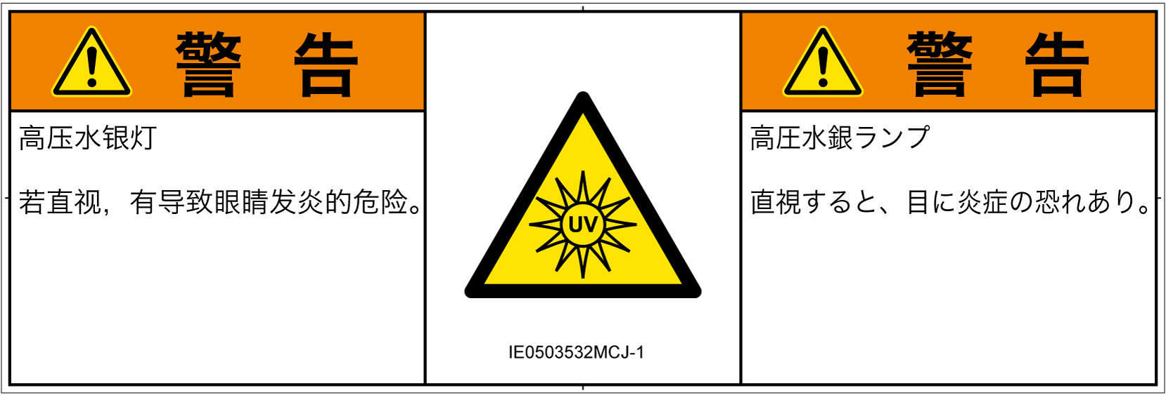 IE0503532　紫外線