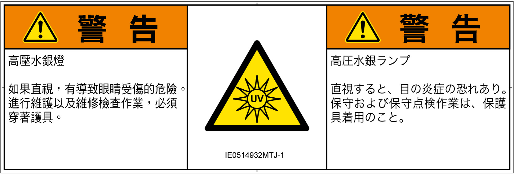 IE0514932　紫外線