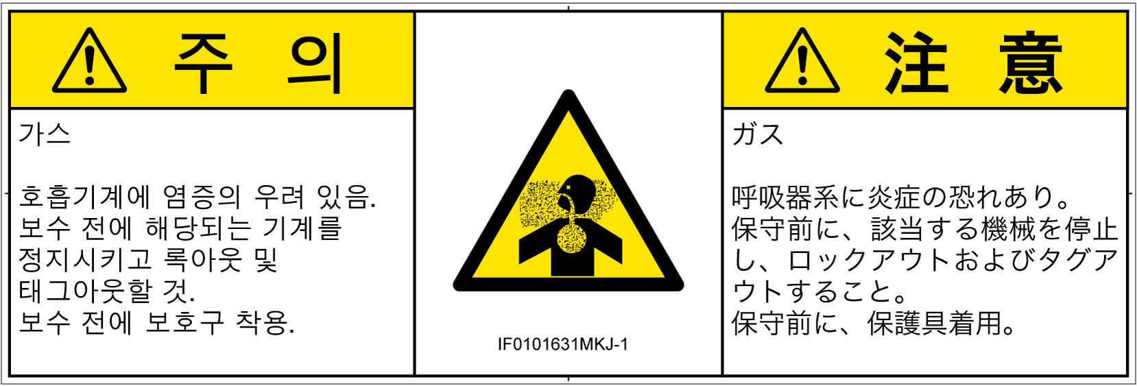 IF0101631　有毒ガス/窒息