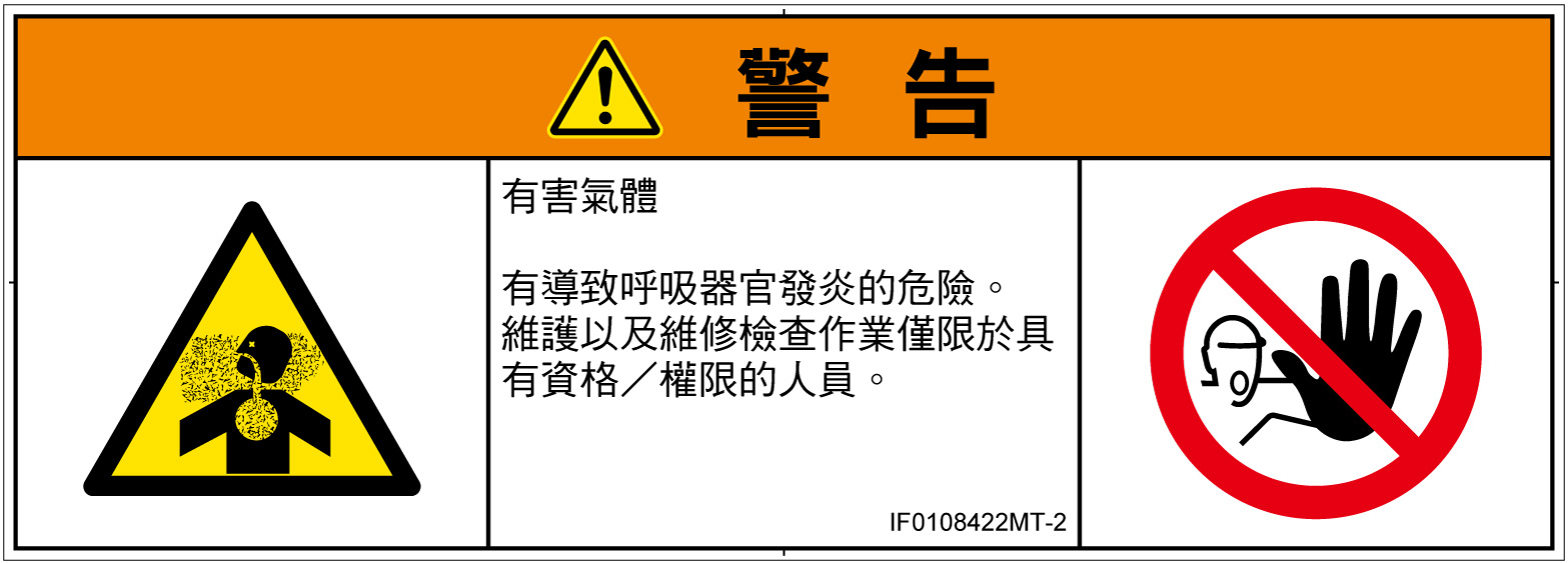 IF0108422　有毒ガス/窒息