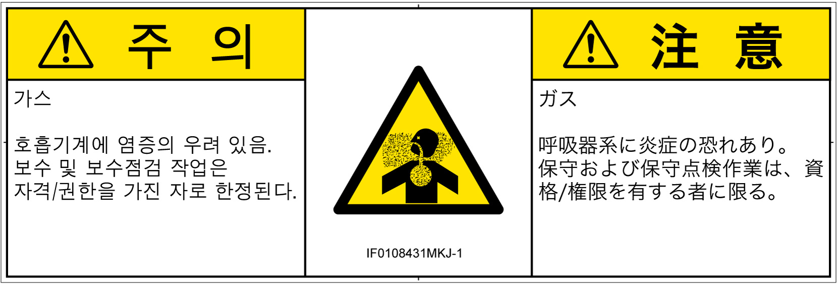IF0108431　有毒ガス/窒息