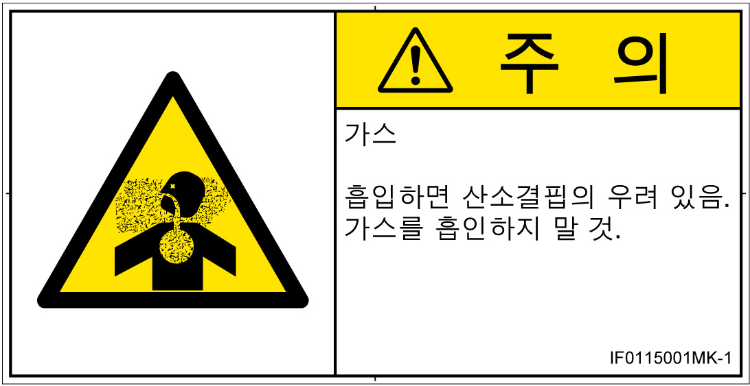 IF0115001　有毒ガス/窒息