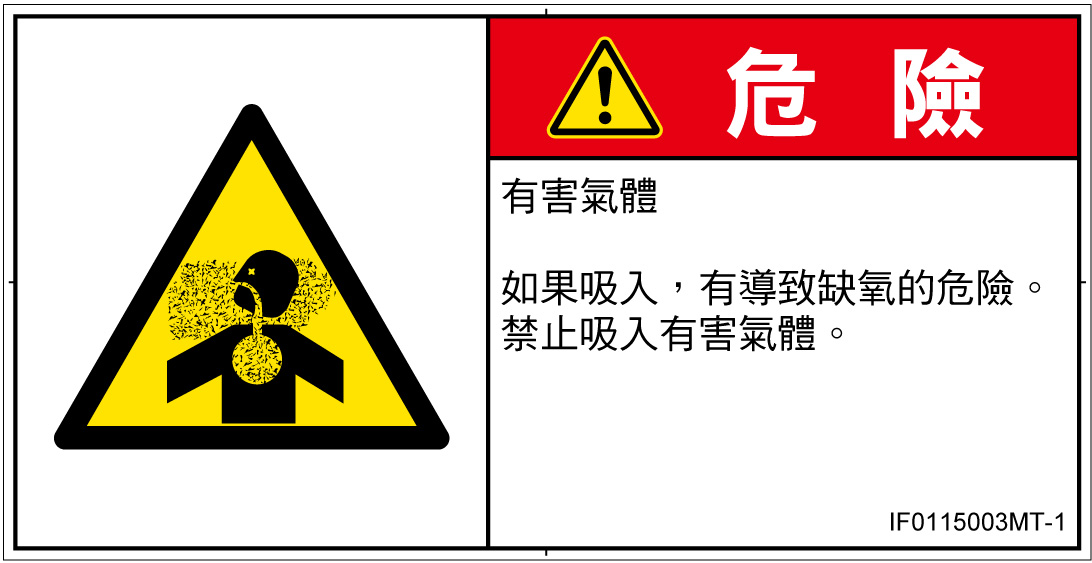 IF0115003　有毒ガス/窒息