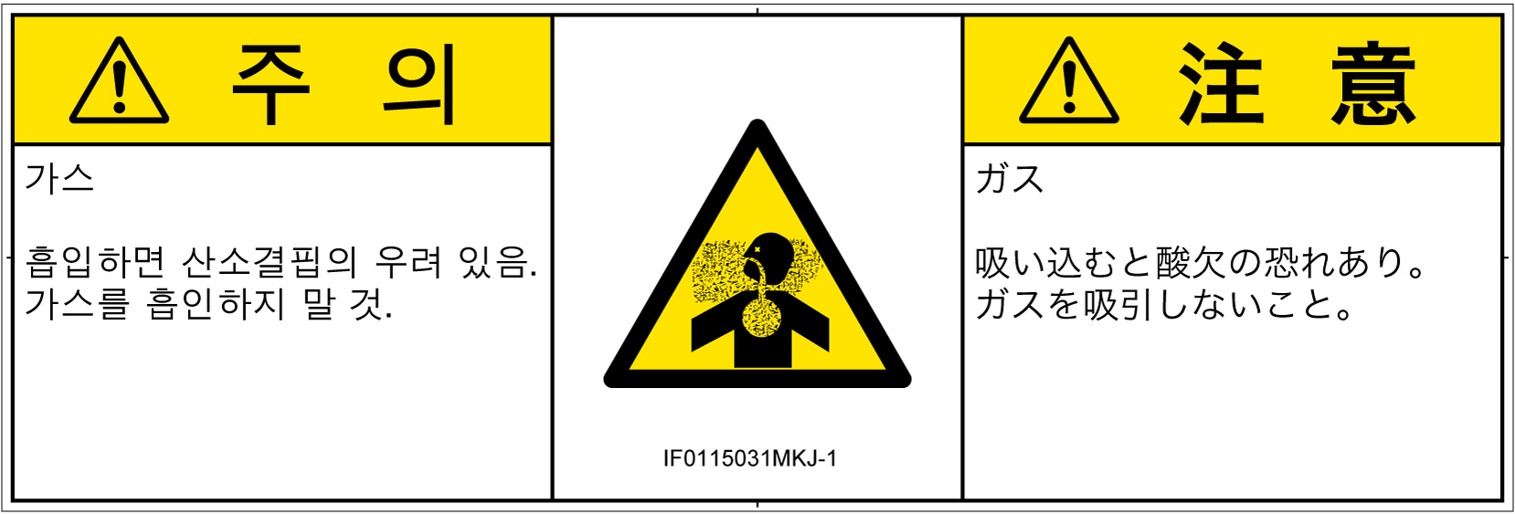 IF0115031　有毒ガス/窒息