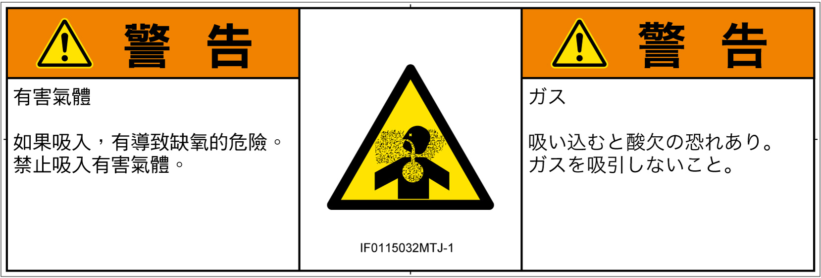 IF0115032　有毒ガス/窒息