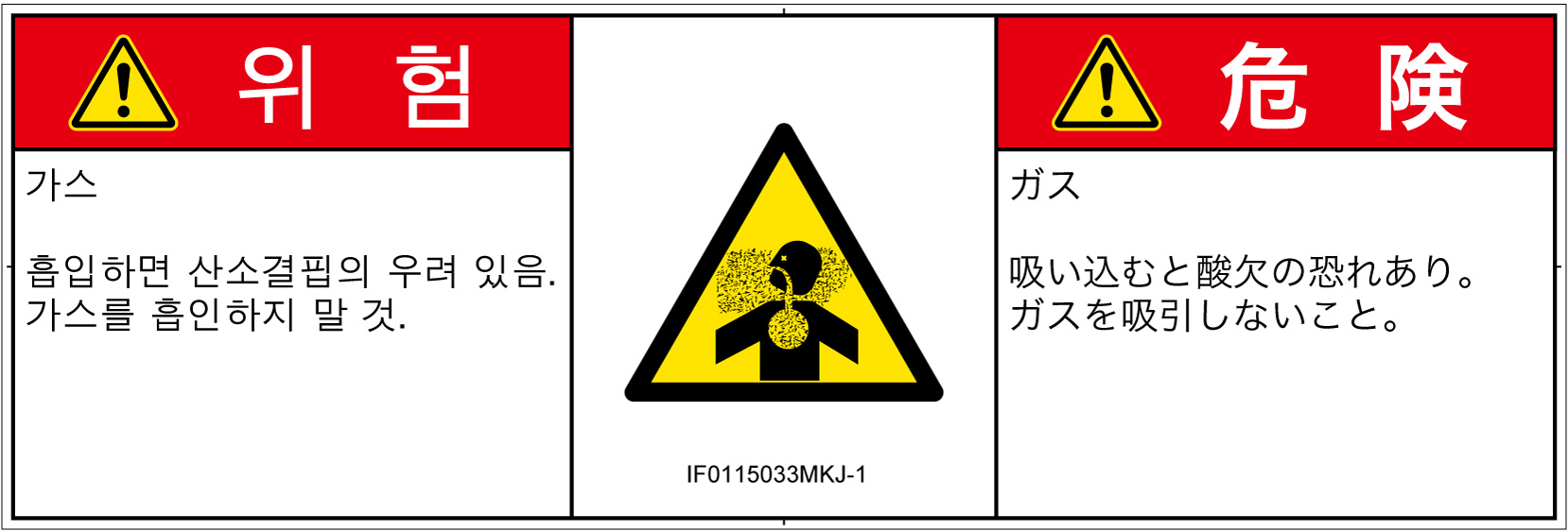IF0115033　有毒ガス/窒息