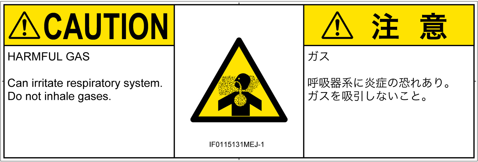 IF0115131　有毒ガス/窒息