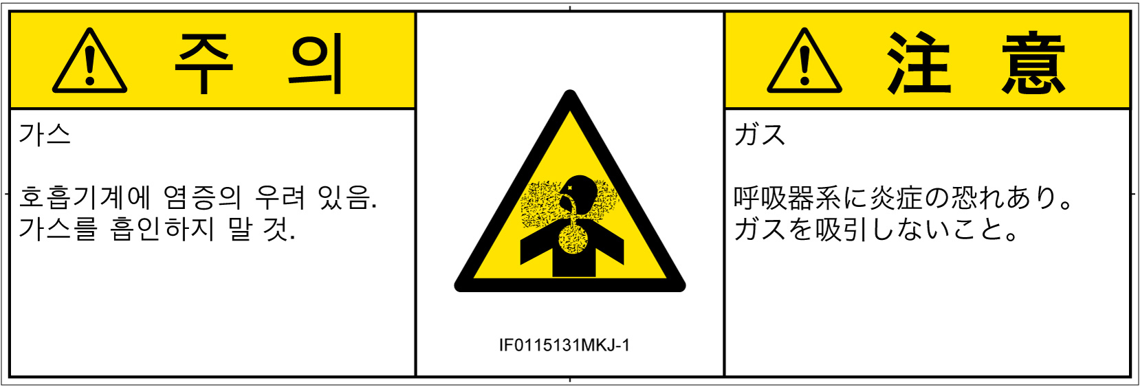 IF0115131　有毒ガス/窒息