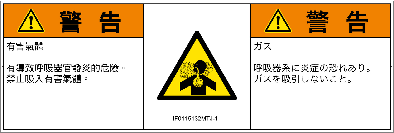 IF0115132　有毒ガス/窒息