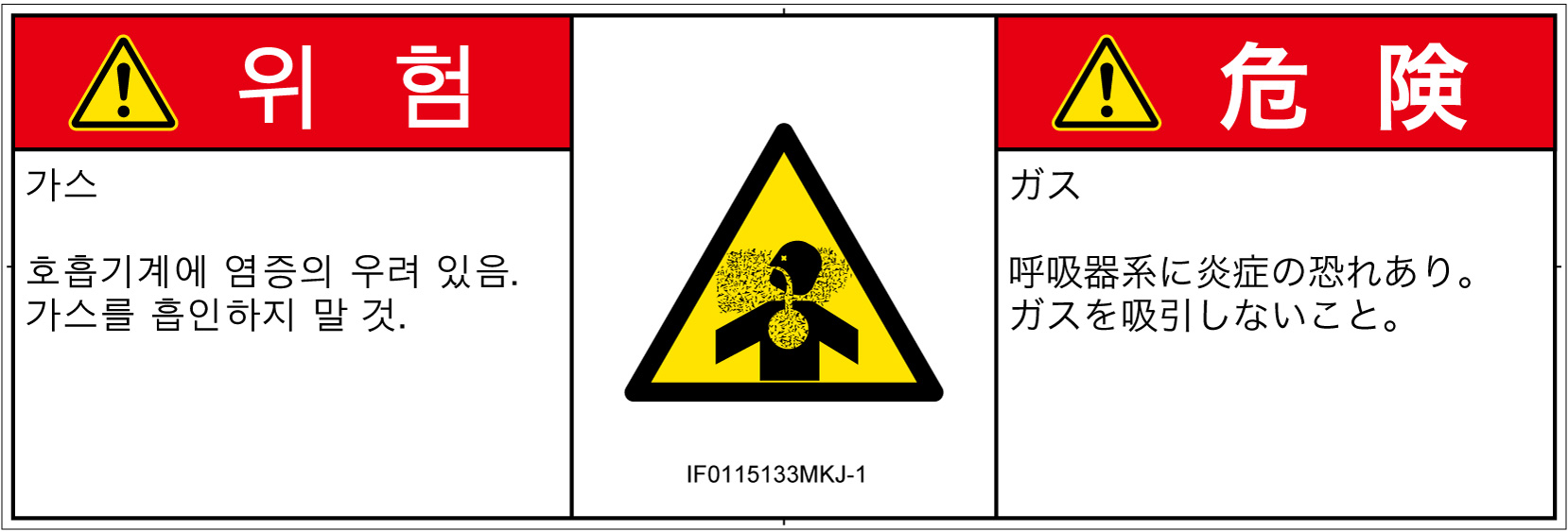 IF0115133　有毒ガス/窒息