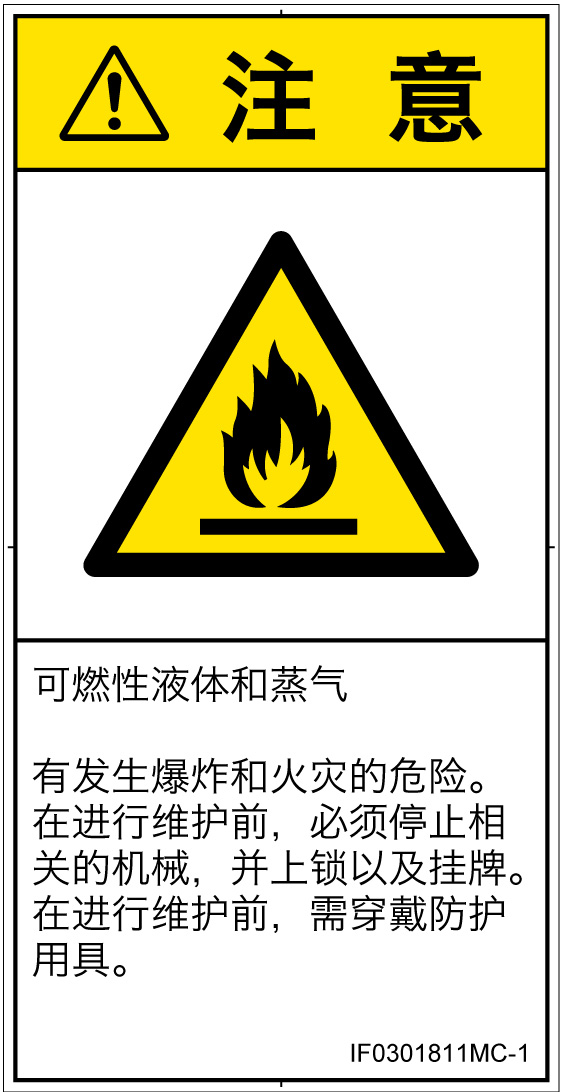 IF0301811　可燃性物質