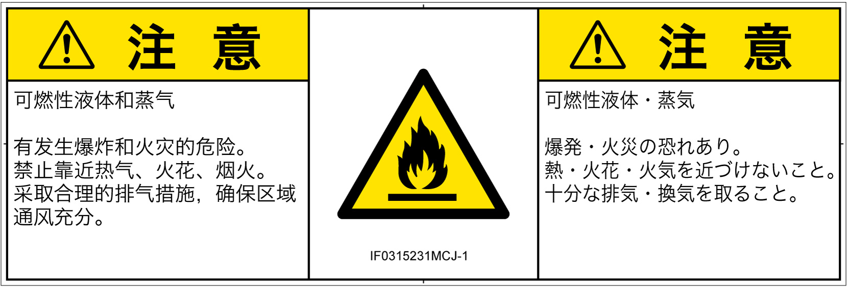 IF0315231　可燃性物質
