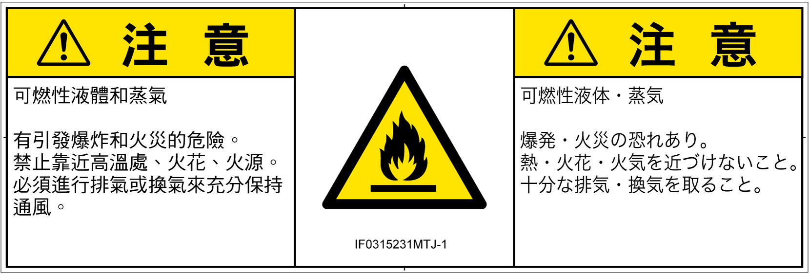 IF0315231　可燃性物質