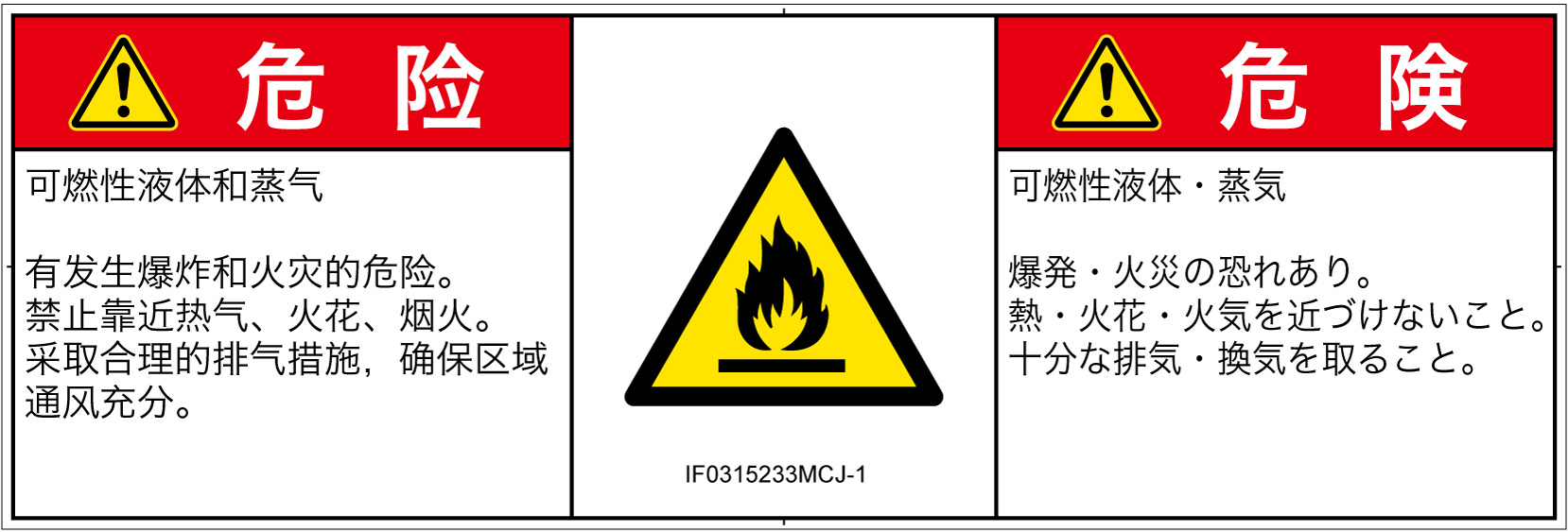 IF0315233　可燃性物質