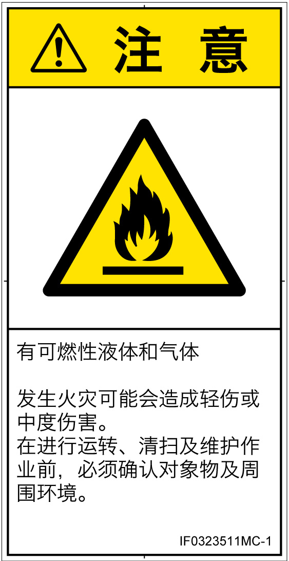 IF0323511　可燃性物質