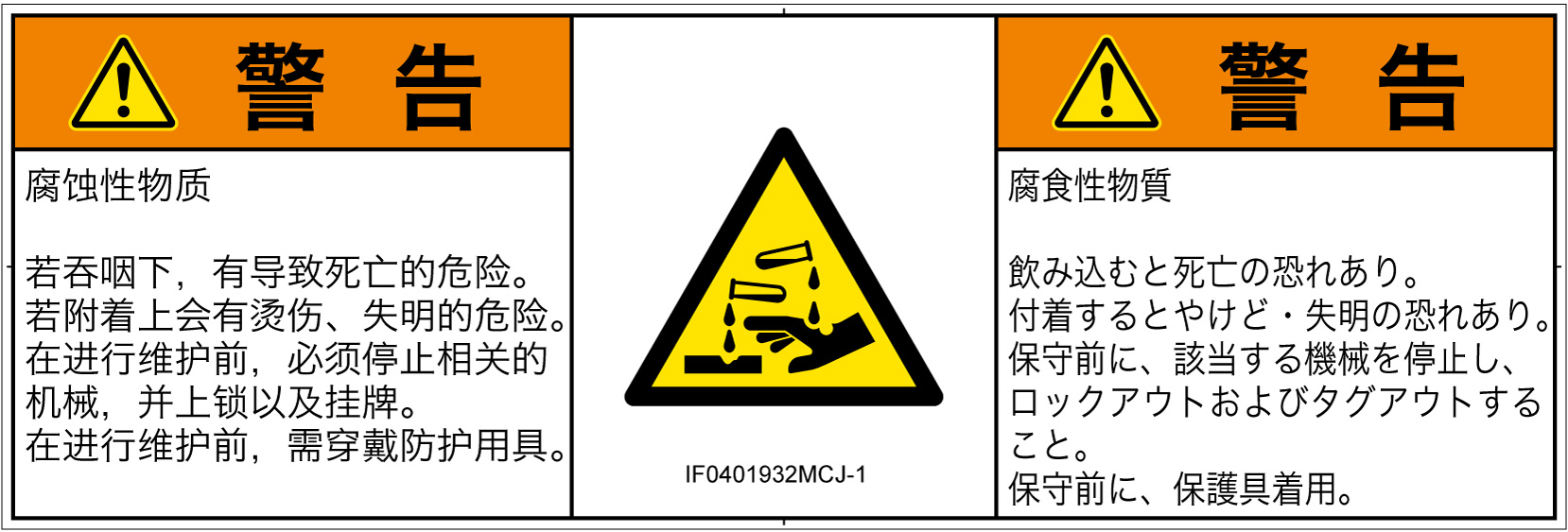 IF0401932　腐食性物質