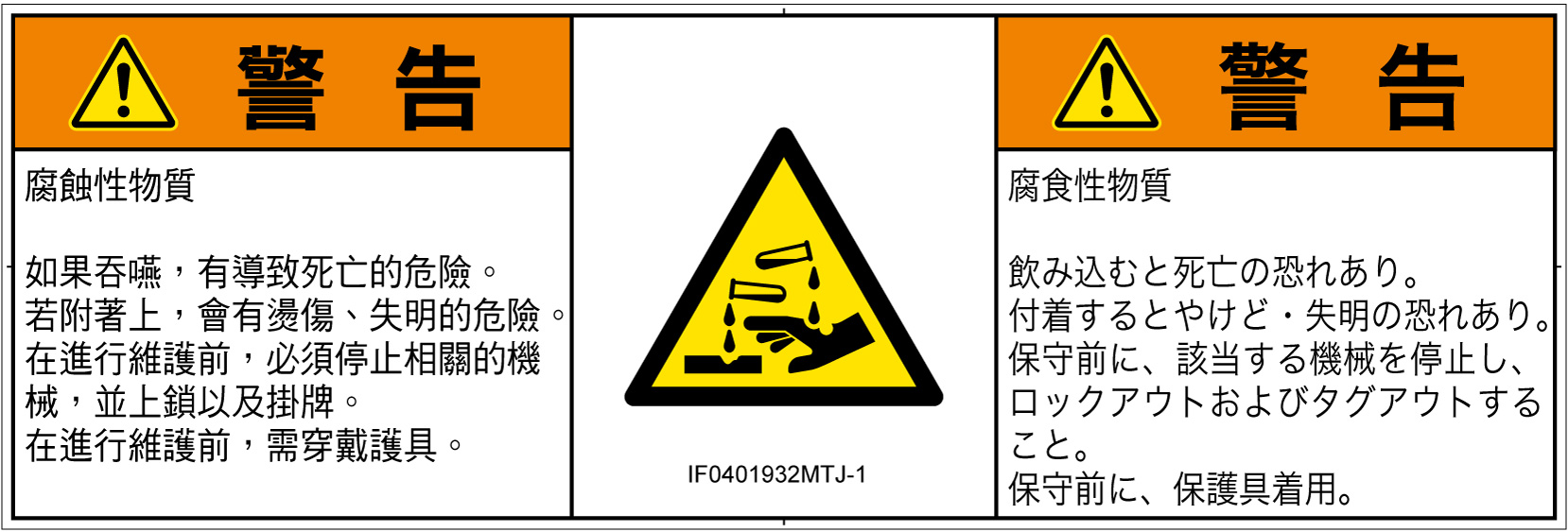 IF0401932　腐食性物質