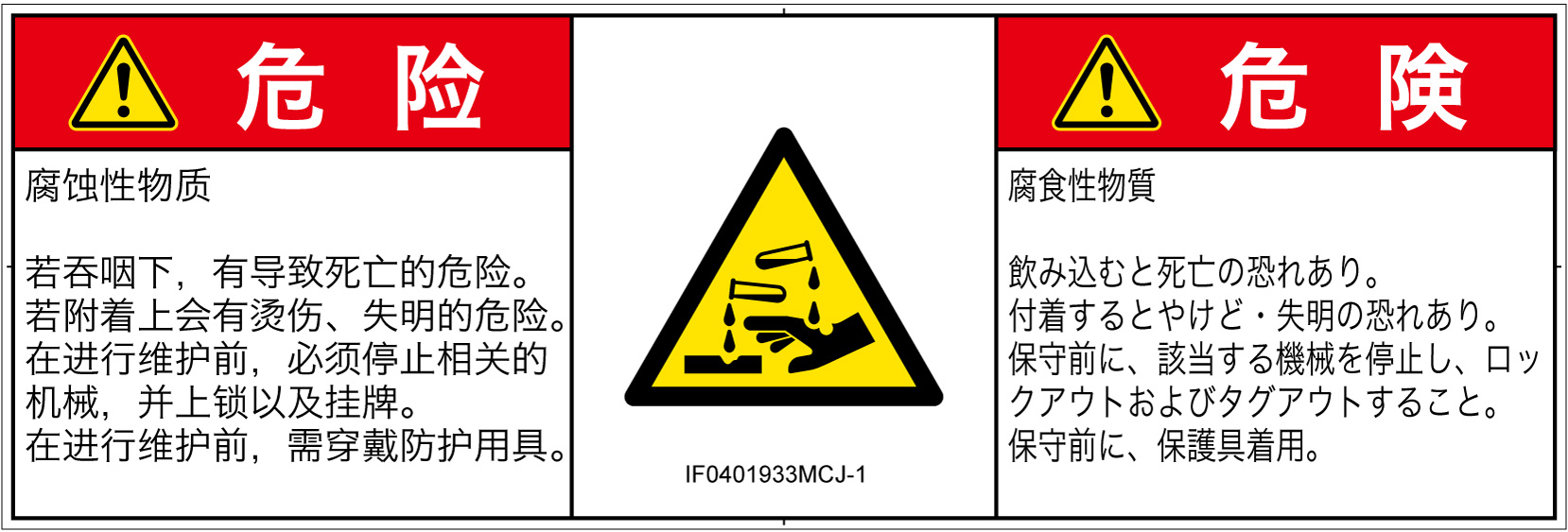 IF0401933　腐食性物質