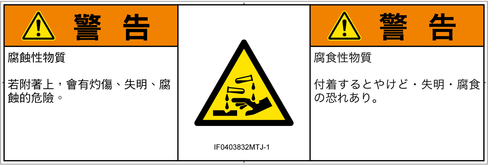 IF0403832　腐食性物質