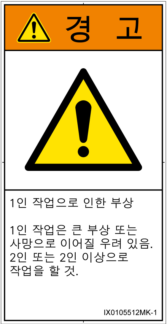 IX0105512　一般的な警告