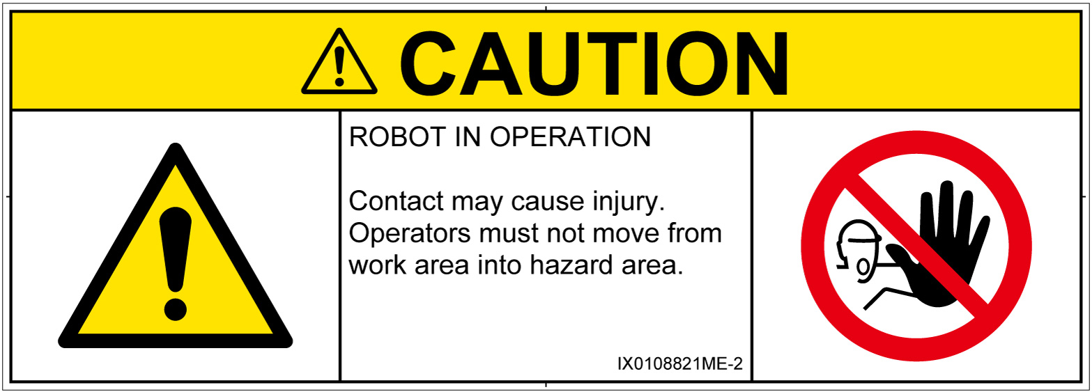 IX0108821　一般的な警告