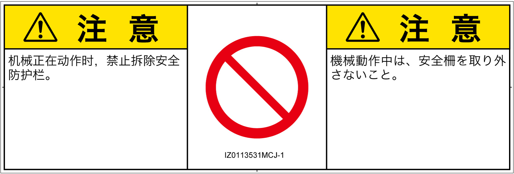 IZ0113531　一般的な禁止