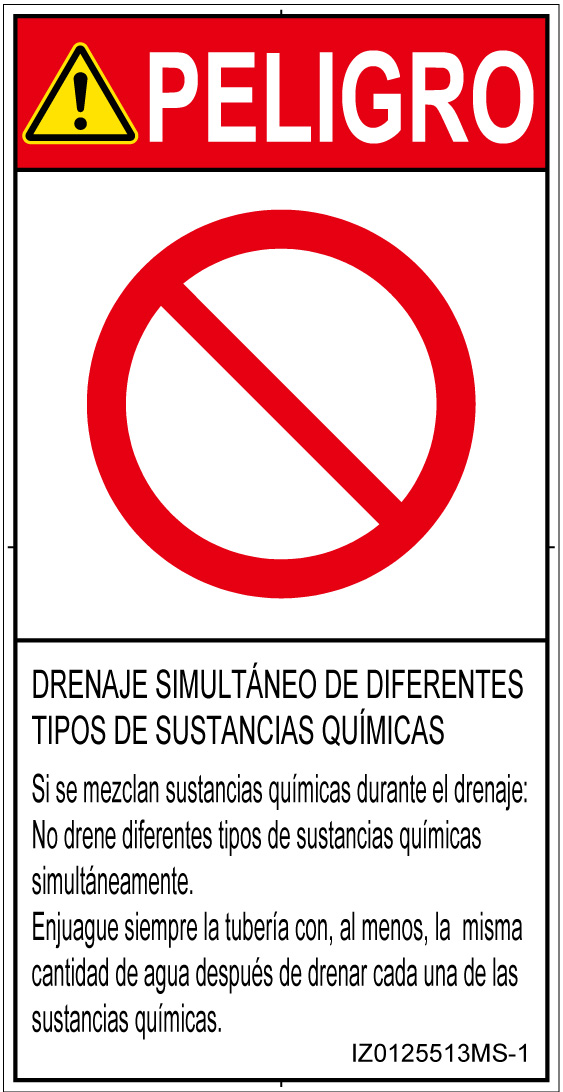 IZ0125513　同時排液禁止
