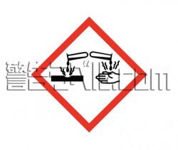 GHL05　GHS腐食性ピクトグラム