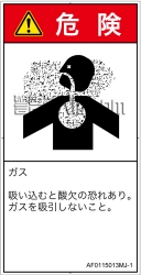 AF0115013　有毒ガス/窒息