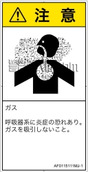 AF0115111　有毒ガス/窒息