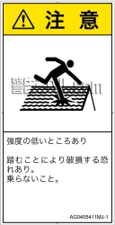 AG0405411　強度の弱い屋根