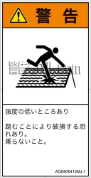 AG0405412　強度の弱い屋根