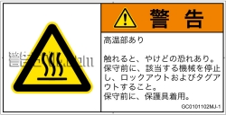 GC0101102　表面高温